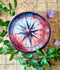 Hardwood Printed  Compass Die Box
