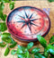 Hardwood Printed  Compass Die Box