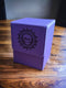 Game Card Deck Box - Skull - Purple