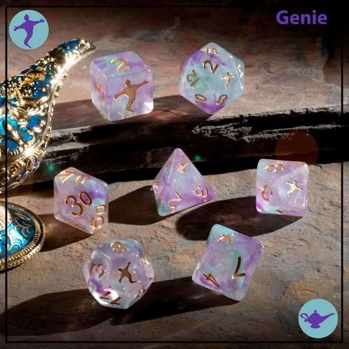 'Spirit Of' Trinkets Genie Dice