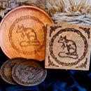 Rat small Trinket/Dice Bowl, Coaster and Box - CRITIT