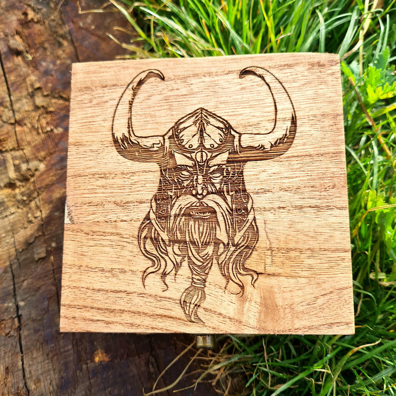 Viking Helmet Warrior Dice Box - CRITIT