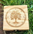 Circle Tree of Life Dice Box - CRITIT