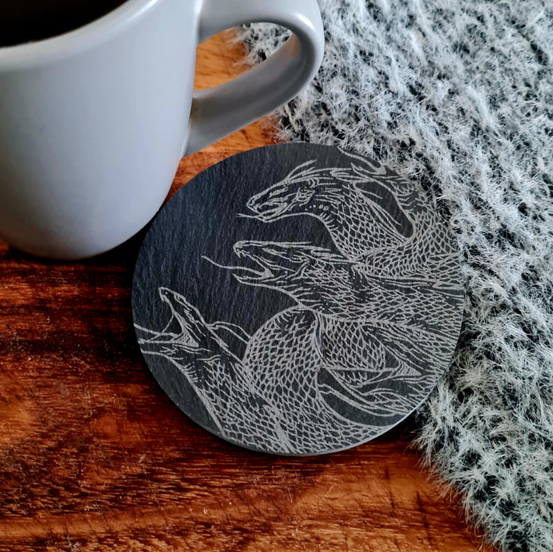 Hydra Slate coaster - CRITIT