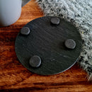 Moon Hare Slate coaster - CRITIT