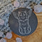 Tressum Cat Slate coaster - CRITIT