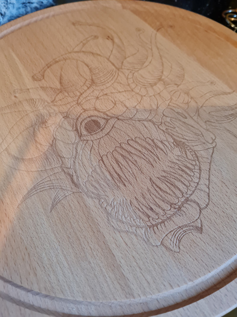 Beholder Eye Monster Beech Chopping Board - CRITIT