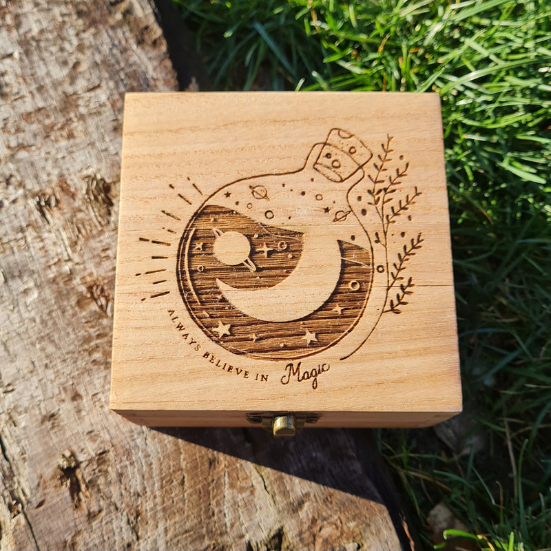 Believe in Magic Wooden  Box - CRITIT