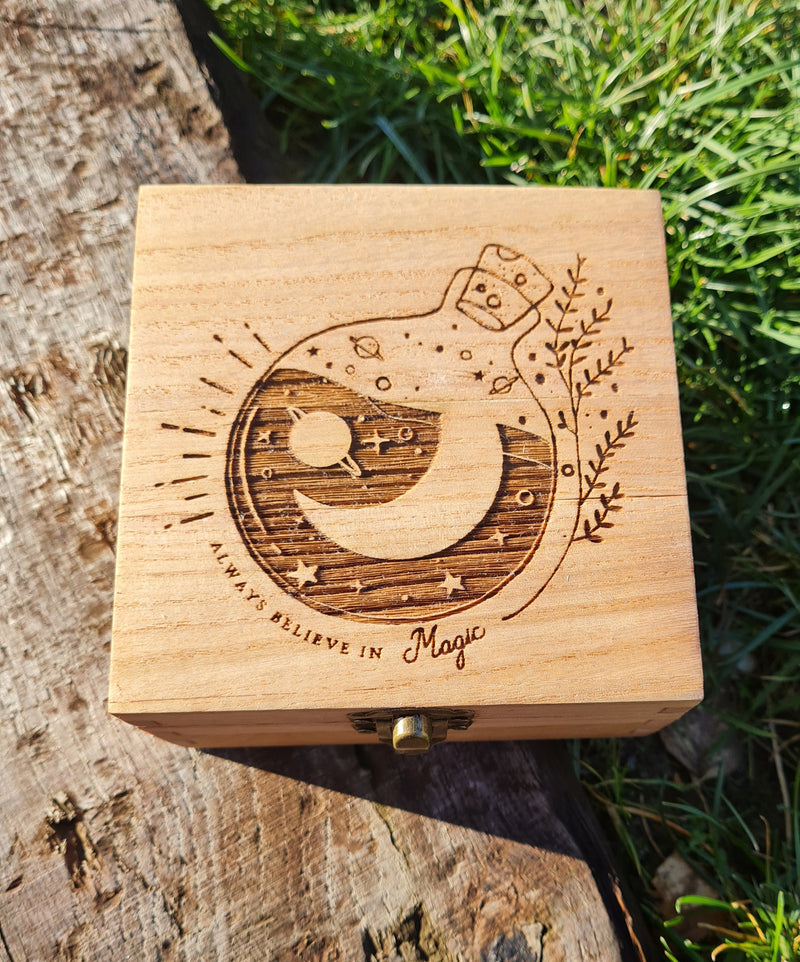 Believe in Magic Wooden  Box - CRITIT