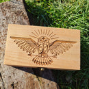 Owl Wooden Sun Box - CRITIT