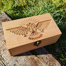 Owl Wooden Sun Box - CRITIT