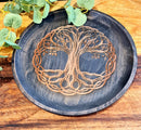 Ebony Tree of life small trinket/dice bowl