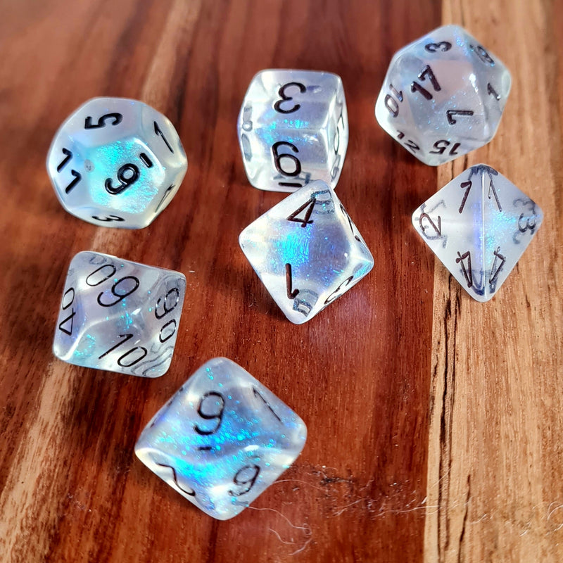 Chessex Borealis Aquerple Full Set Rare