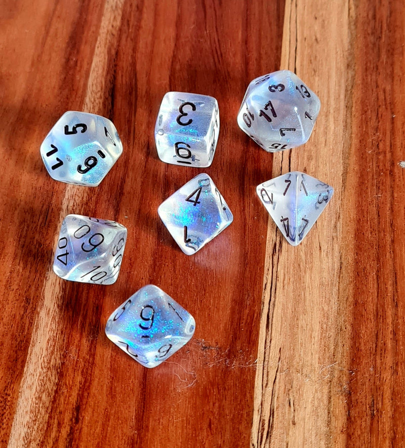 Chessex Borealis Aquerple Full Set Rare