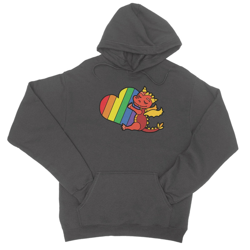 Large Ember Heart College Hoodie - CRITIT