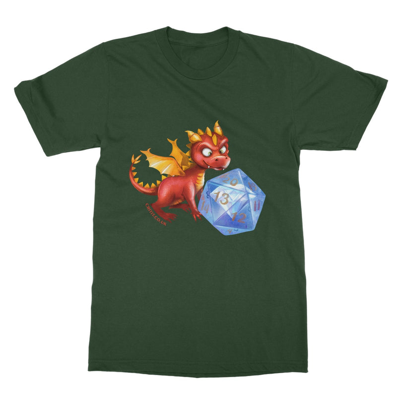 Ember and Dice Softstyle T-Shirt - CRITIT