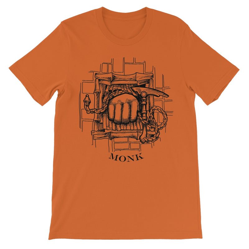 Monk Unisex Short Sleeve T-Shirt