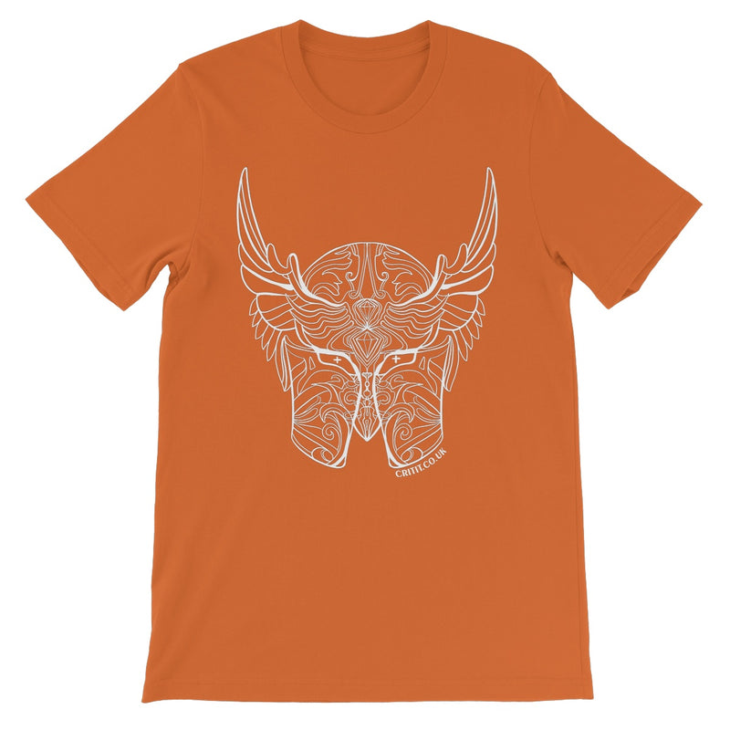 Paladin Helmet Unisex Short Sleeve T-Shirt