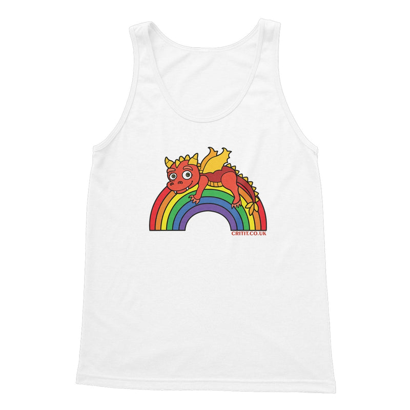 Ember Rainbow  Softstyle Tank Top