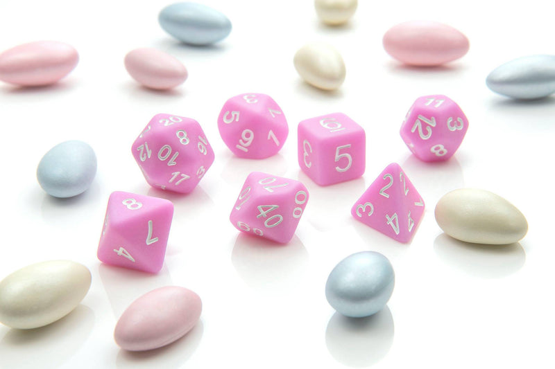 Pink Pastel Pop Dice - CRITIT