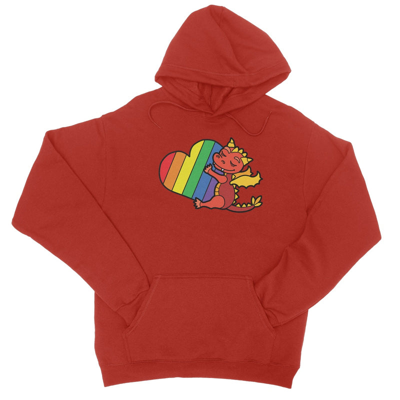 Large Ember Heart College Hoodie - CRITIT