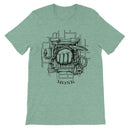 Monk Unisex Short Sleeve T-Shirt