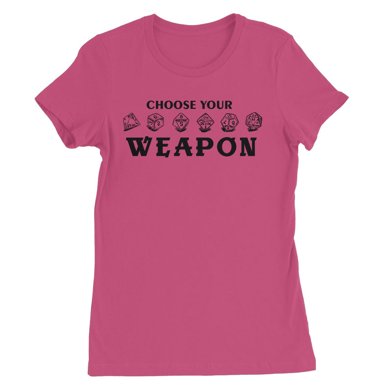 Choose Your Weapon Slim Fit T-Shirt - CRITIT