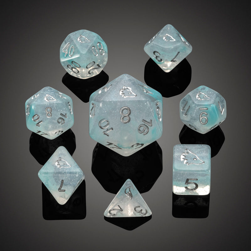 'Spirit of' Arctic Fox Dice - CRITIT