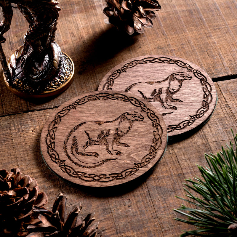 Set of 2 Animal Fantasy Coasters - CRITIT