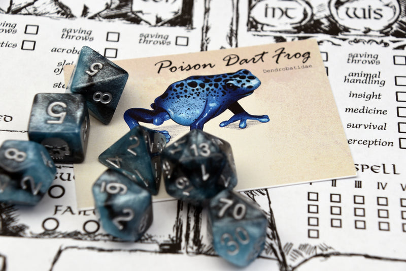 'Spirit of' Deadly Dart Frog Dice - CRITIT