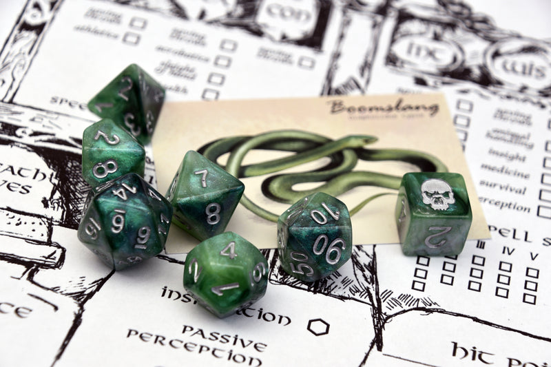 'Spirit of' Deadly Boomslang Dice - CRITIT