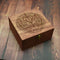 Large Square Character Class Dice Box - Felted - CRITIT