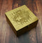 Large Square Character Class Dice Box - Felted - CRITIT