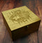 Large Square Character Class Dice Box - Felted - CRITIT
