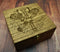 Large Square Character Class Dice Box - Felted - CRITIT
