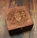 Large Square Character Class Dice Box - Felted - CRITIT