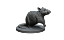 Giant Rat STL Miniature File - CRITIT