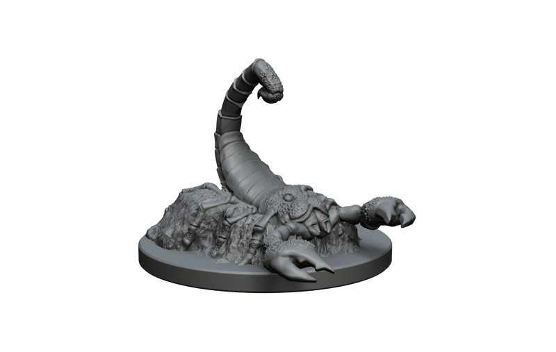 Giant Scorpion STL Miniature File - CRITIT