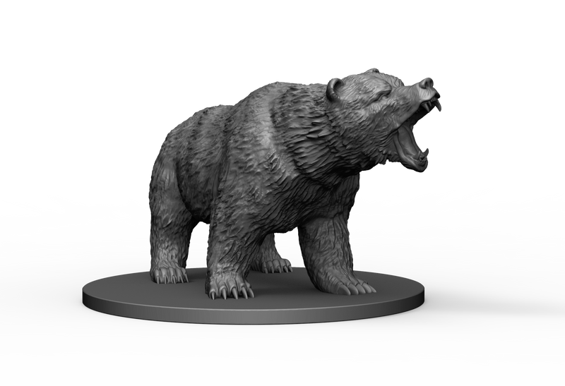 Bear  STL Miniature File - CRITIT