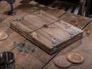 Dice Raven Wooden Game Master Screen - Now includes built in tracker & tokens - CRITIT