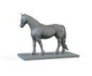 Horse V1 STL Miniature File - CRITIT