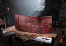 Viking Wooden Dungeon Master Screen - Now includes FREE built in tracker & tokens - CRITIT