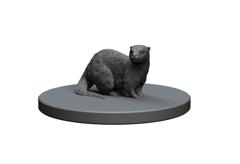 Otter STL Miniature File - CRITIT