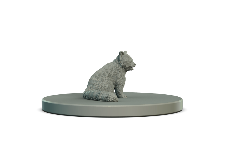 Red Panda STL Miniature File - CRITIT