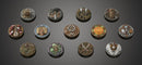 20 x Origin Tokens - Hybrid miniature tokens. - CRITIT