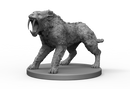 Sabre Tooth Tiger STL Miniature File - CRITIT