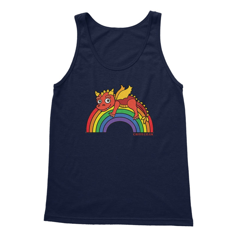 Ember Rainbow  Softstyle Tank Top