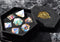 Rainbow Crystal Dice  - free faux leather gift box upgrade! - CRITIT
