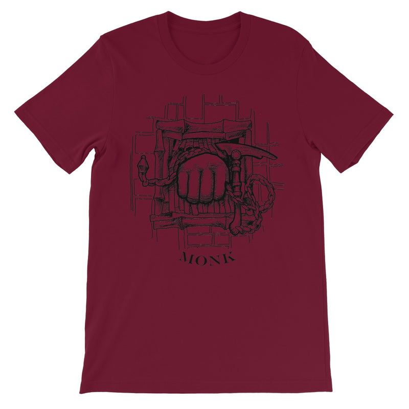 Monk Unisex Short Sleeve T-Shirt