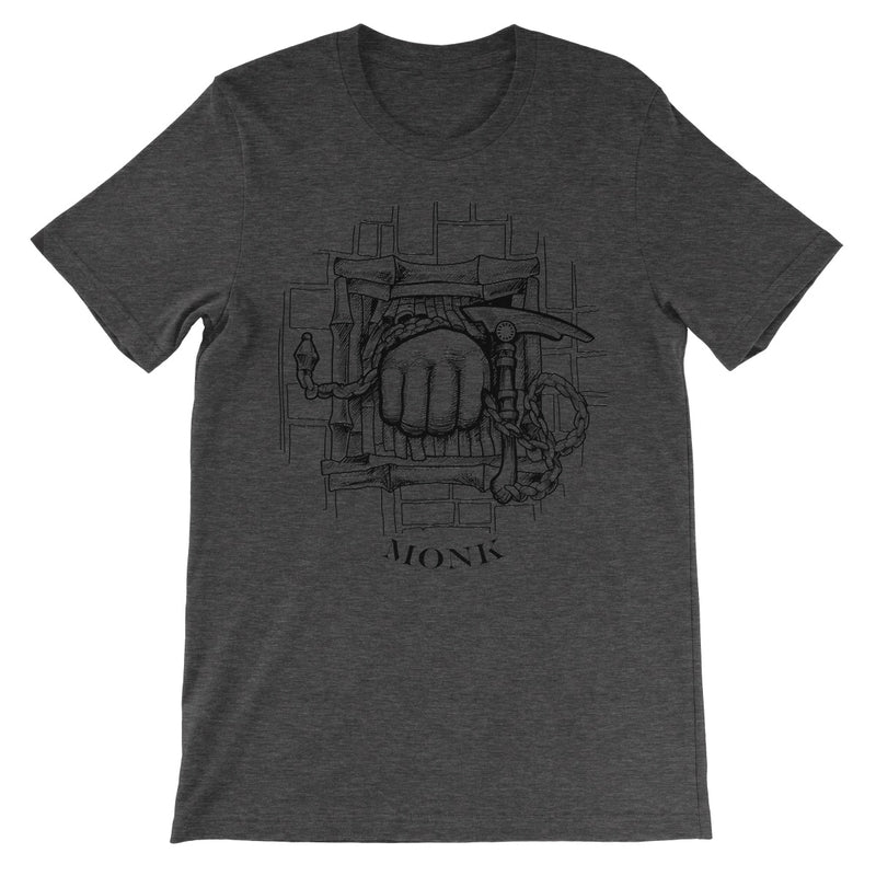 Monk Unisex Short Sleeve T-Shirt